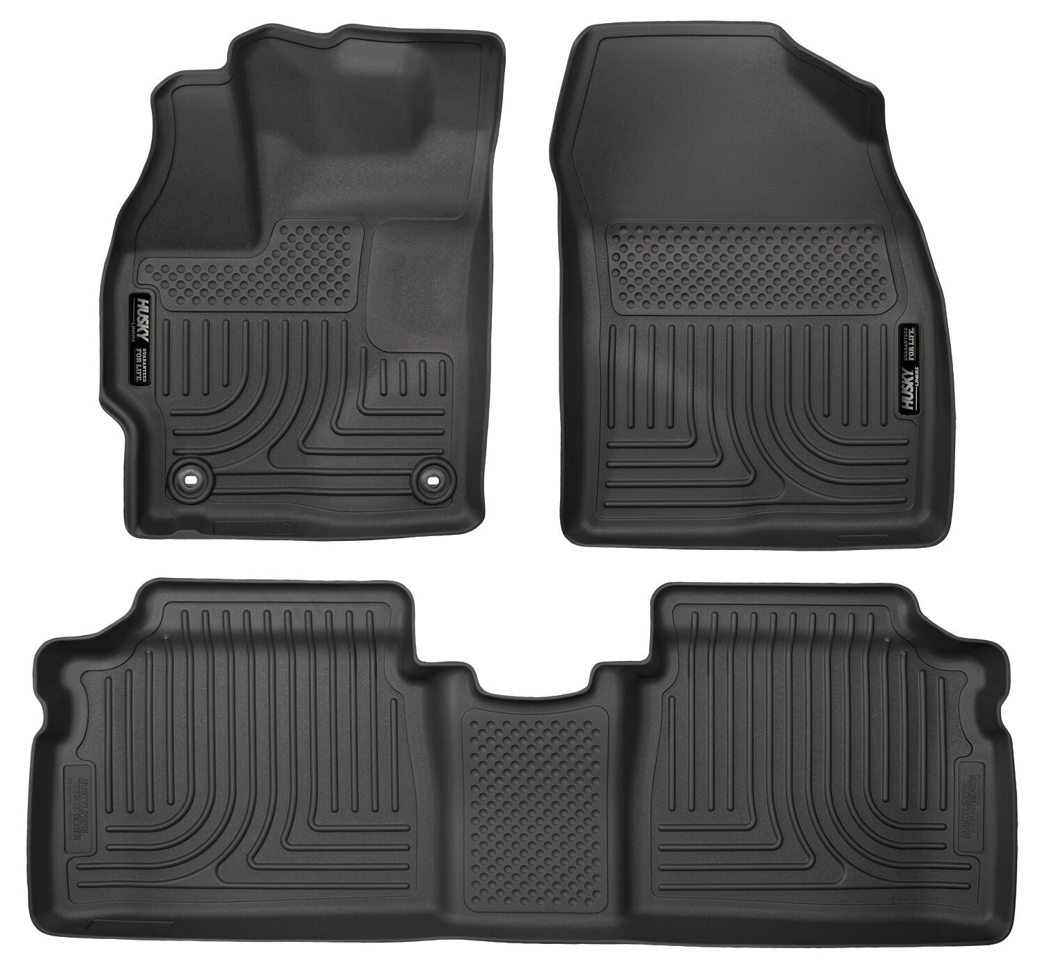 Husky Liners 99511 - Weatherbeater - Front & 2nd Seat Floor Liners 1