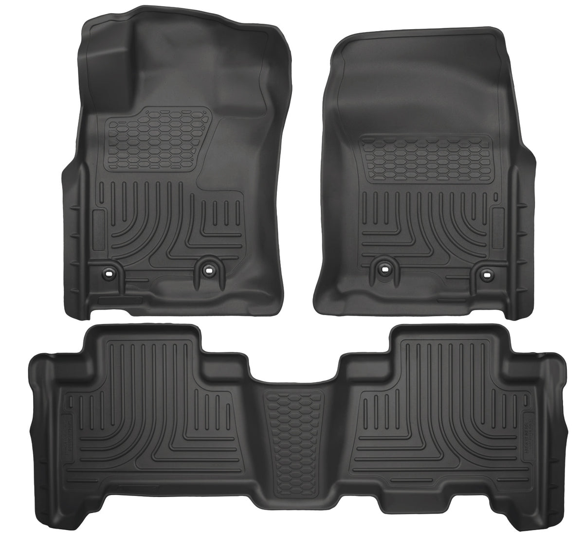 Husky Liners 99571 - Weatherbeater - Front & 2nd Seat Floor Liners 20