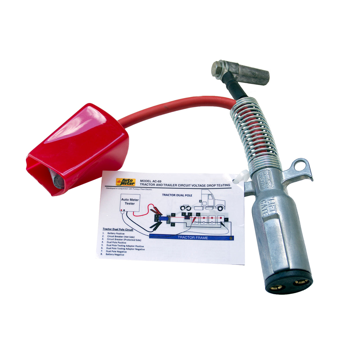 AutoMeter AC-69 - ADAPTER, DUAL POLE, TRACTOR & TRAILER 1
