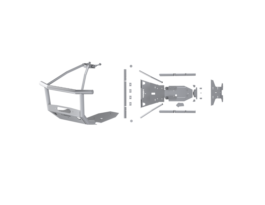 MBRP AC-9219-02 - Front Bumpers