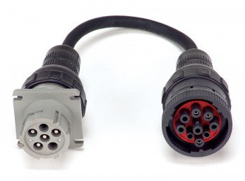 AutoMeter AC25 - ADAPTER, J1708, 6PIN TO 9PIN 5