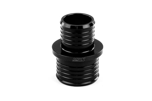 HPS Billet Aluminum Reducing Hose Union 1" - 1-1/4" OD AHUR-100-125-BLK Black