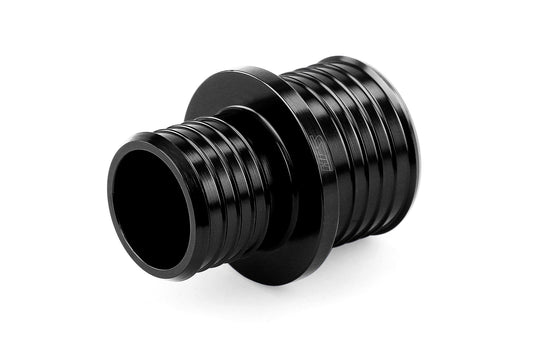 HPS Billet Aluminum Reducing Hose Union 1" - 1-1/4" OD AHUR-100-125-BLK Black