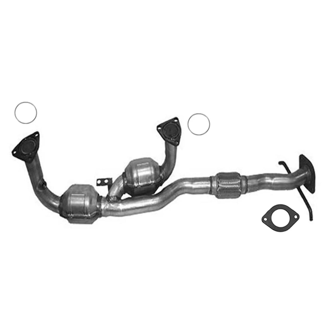 AP Exhaust 40286 2019-2020 Ford Fusion Exhaust Muffler Assembly