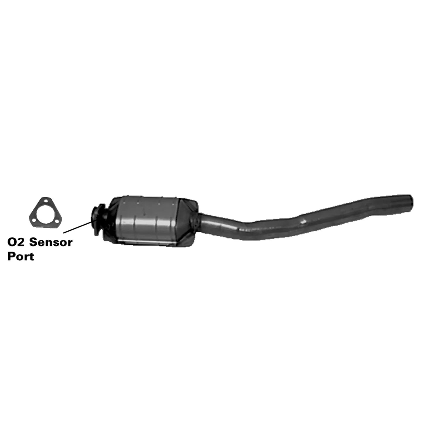 AP Exhaust 642316 1990-1993 Volvo 240 Catalytic Converter