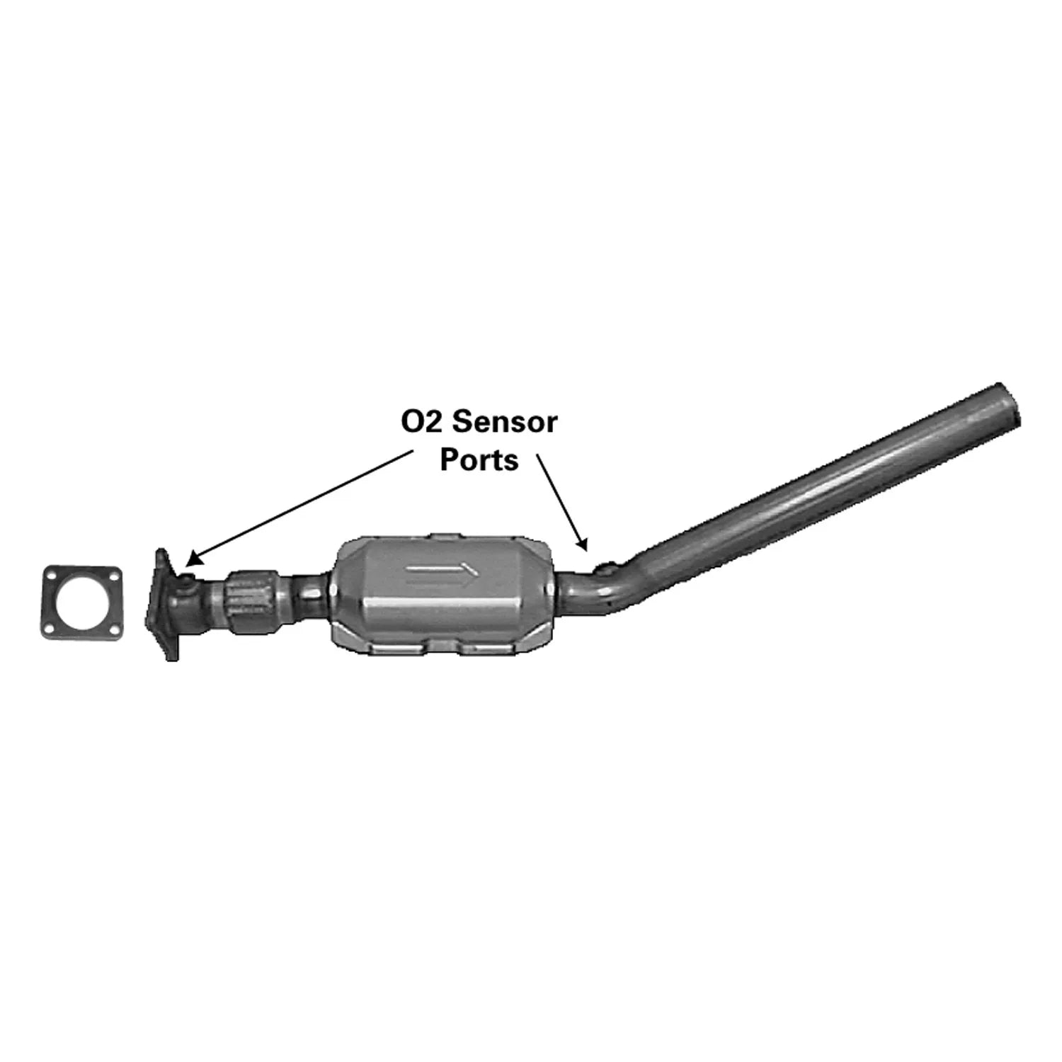 AP Exhaust 642533 1995-2000 Chrysler Cirrus Catalytic Converter