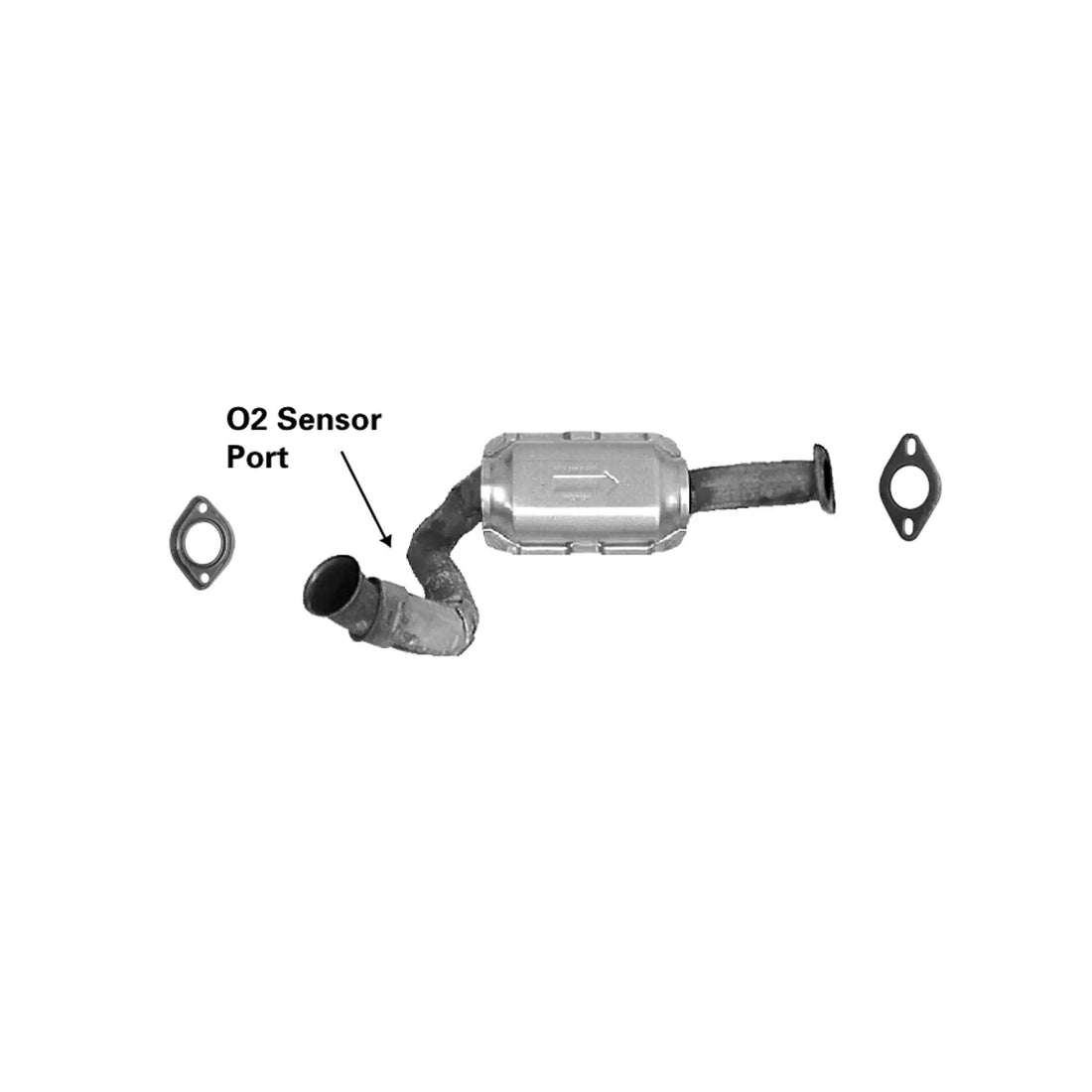 AP Exhaust 642590 1997-2001 Ford Explorer Catalytic Converter