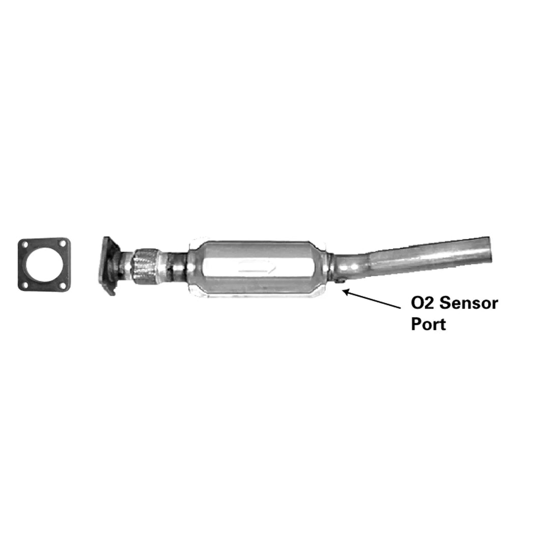 AP Exhaust 642594 2000-2005 Dodge Neon Catalytic Converter