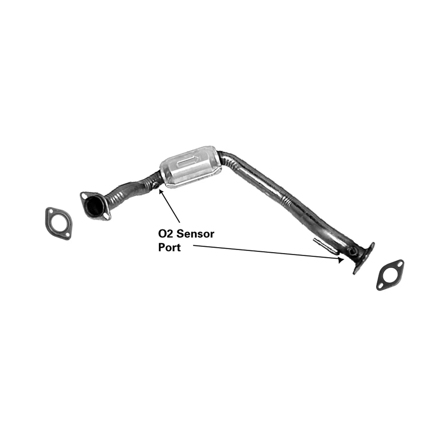 AP Exhaust 642612 1996-1998 Ford Explorer Catalytic Converter