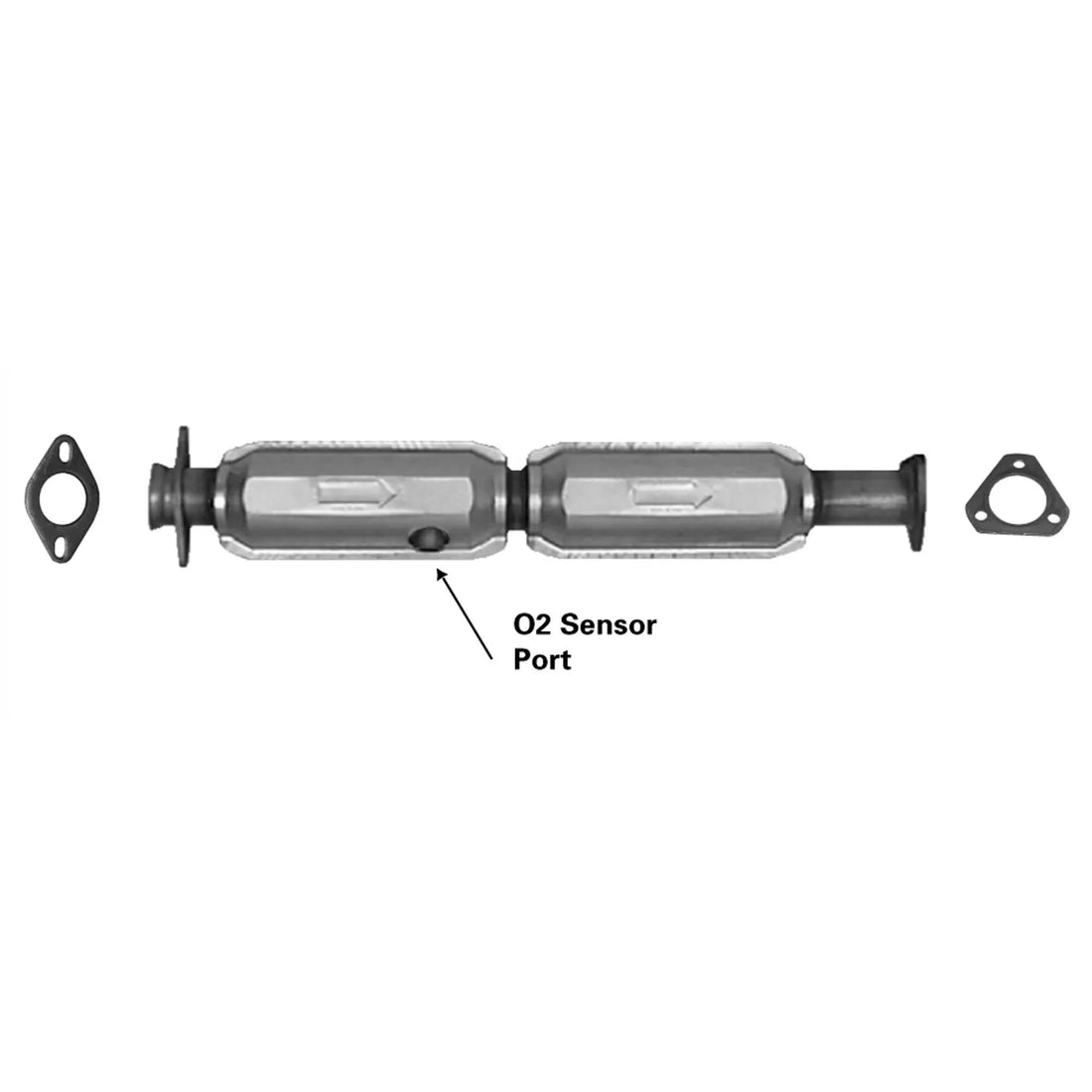 AP Exhaust 642676 1996-2004 Acura RL Catalytic Converter