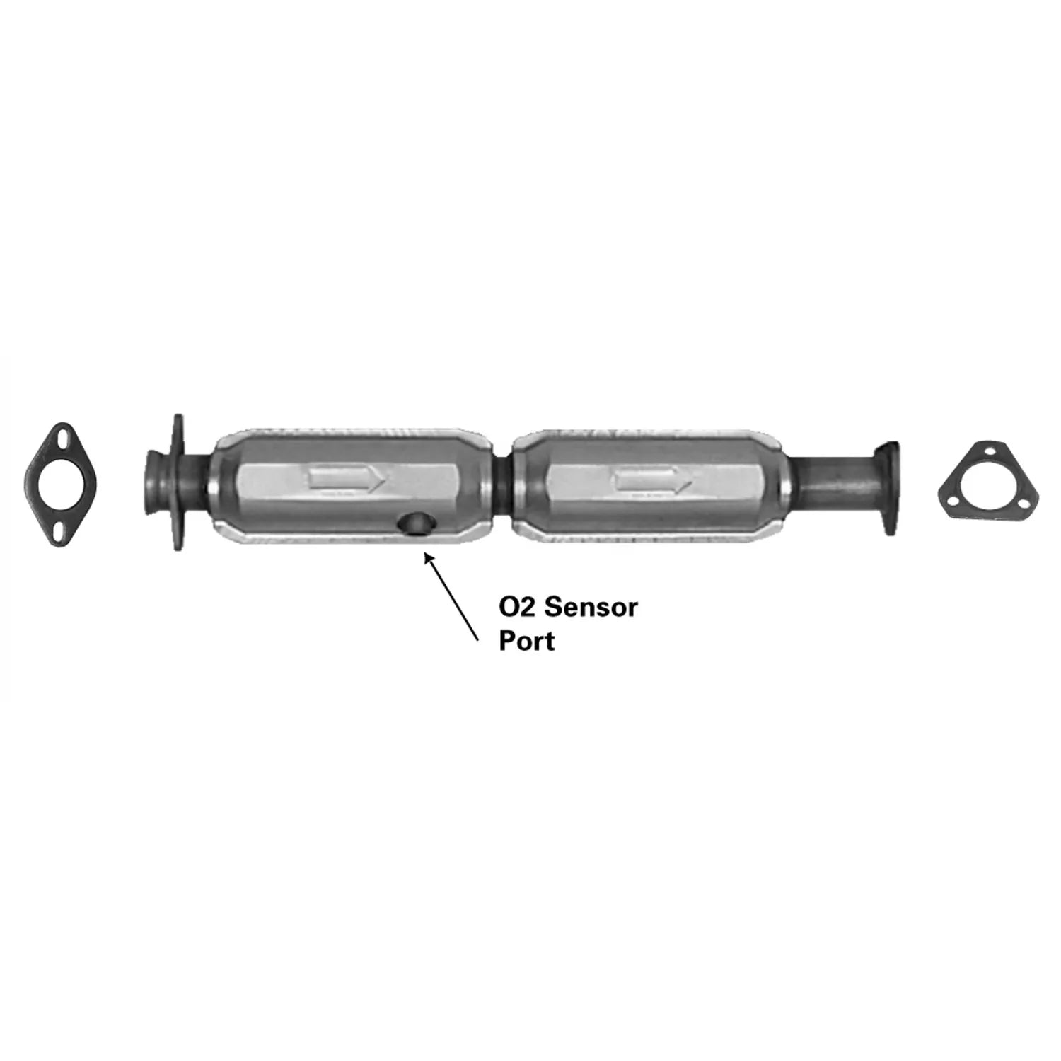 AP Exhaust 642676 1996-2004 Acura RL Catalytic Converter