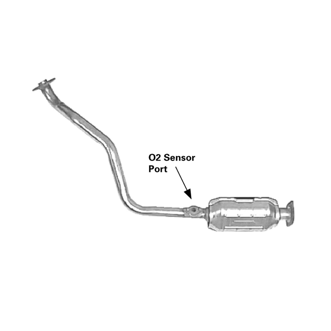 AP Exhaust 642752 1991-1992 Toyota Land Cruiser Catalytic Converter