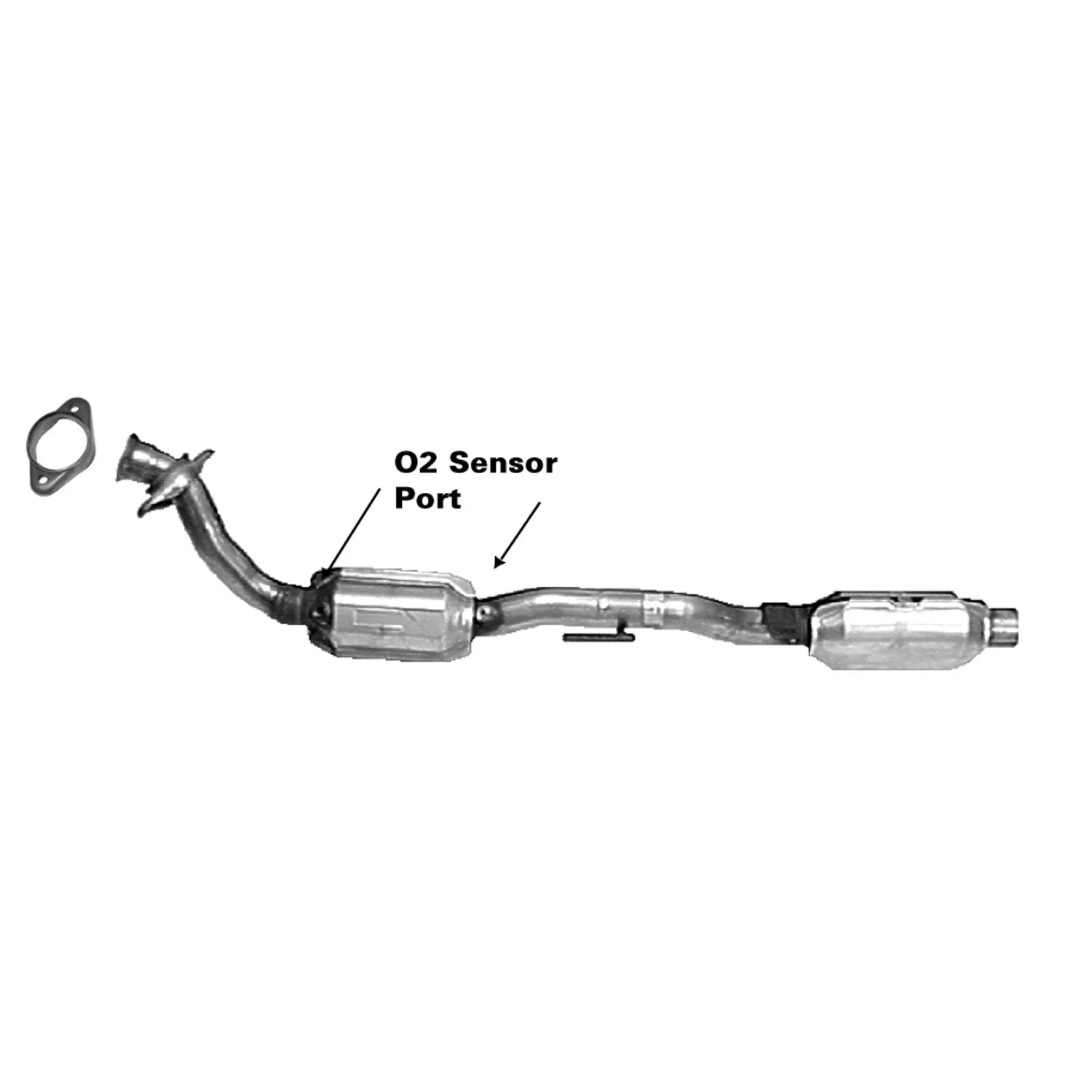 AP Exhaust 642926 1998-2001 Ford Explorer Catalytic Converter