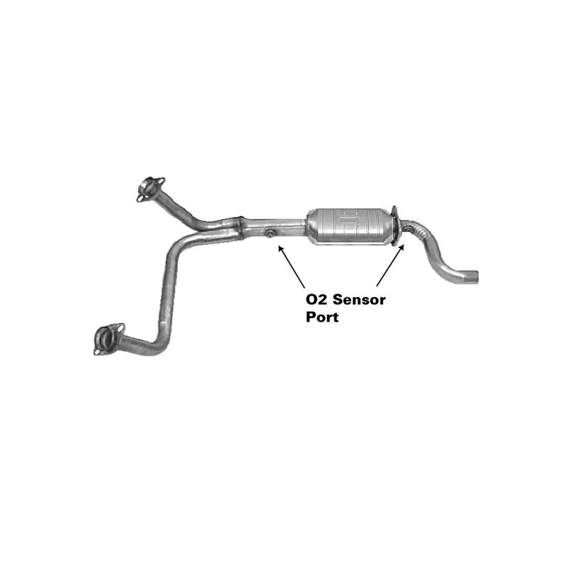 AP Exhaust 642933 1995-1999 Chevrolet Camaro Catalytic Converter