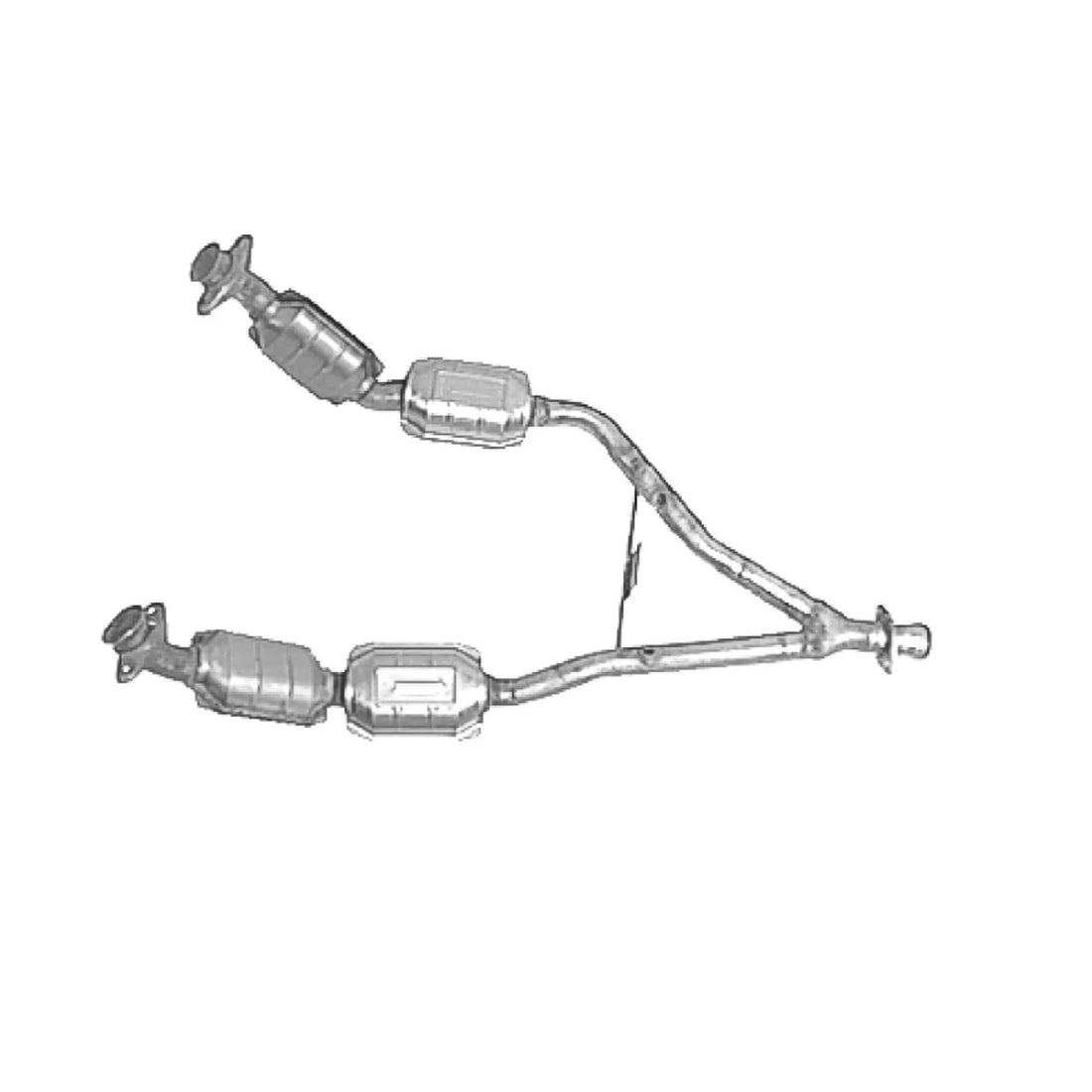 AP Exhaust 642965 1996-1998 Ford Mustang Catalytic Converter