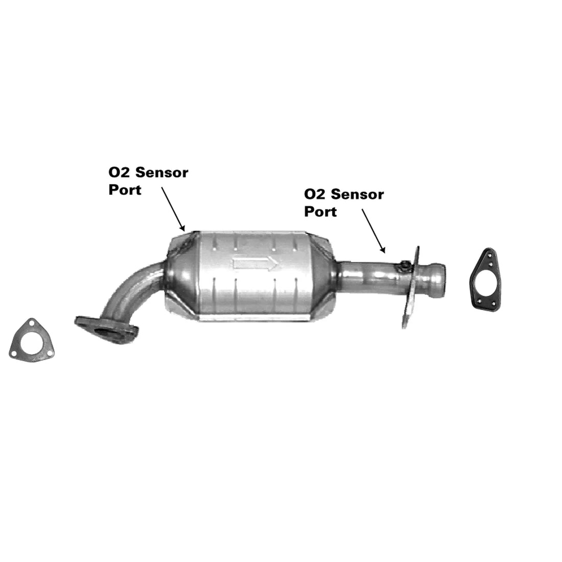 AP Exhaust 645337 1994-1996 Buick Roadmaster Catalytic Converter