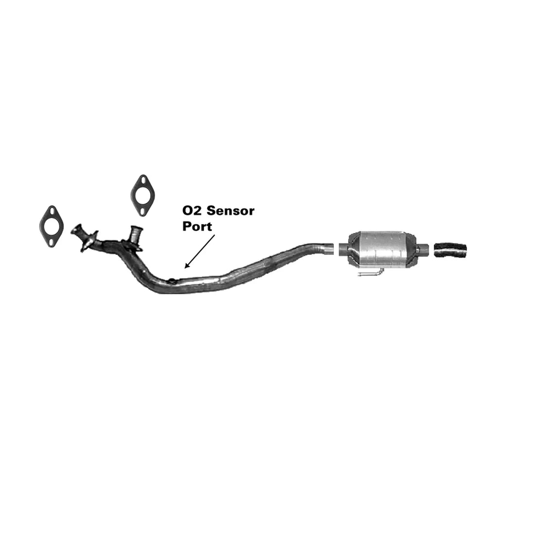 AP Exhaust 645917 1987-1995 Ford E-150 Econoline Catalytic Converter