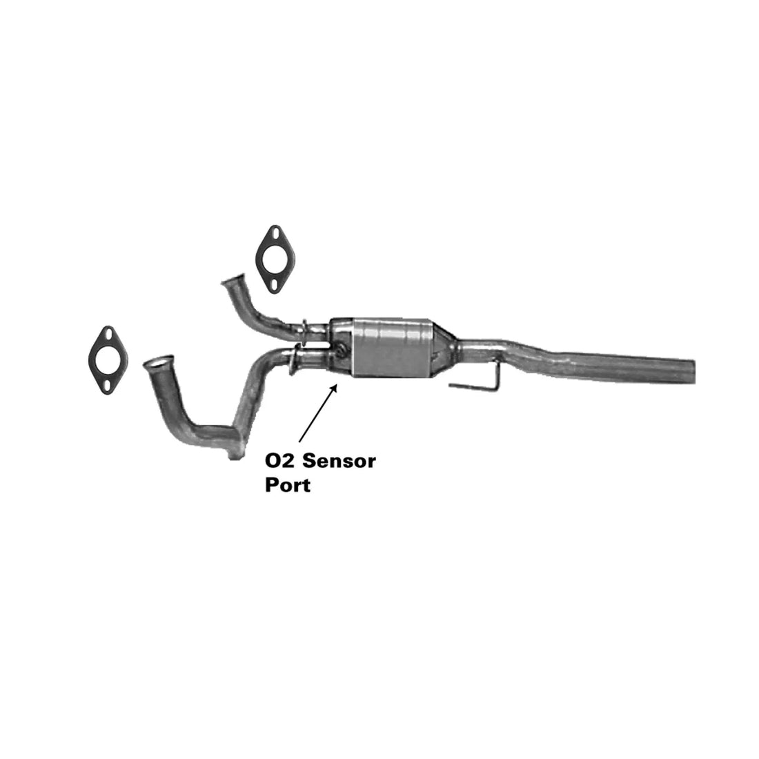 AP Exhaust 645926 1994-1995 Dodge Ram 1500 Catalytic Converter