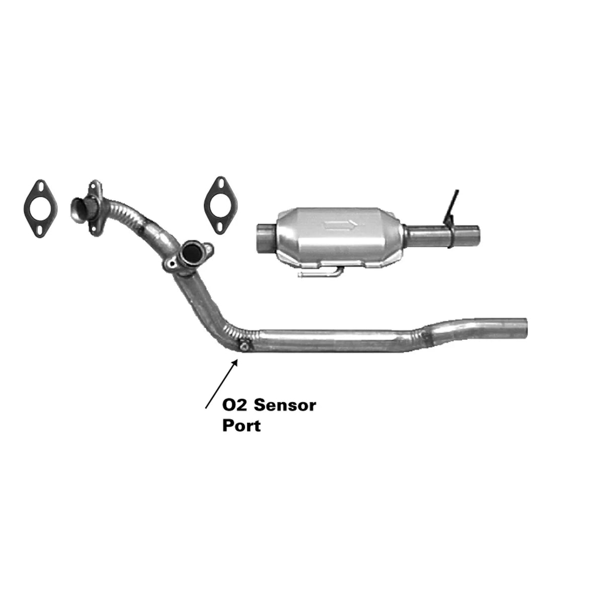 AP Exhaust 645928 1987-1995 Ford F-150 Catalytic Converter