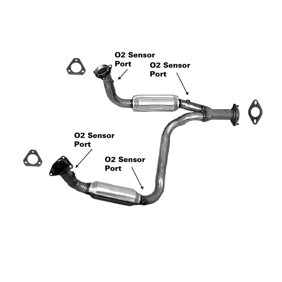 AP Exhaust 645947 1999-2000 Chevrolet Silverado 1500 Catalytic Converter