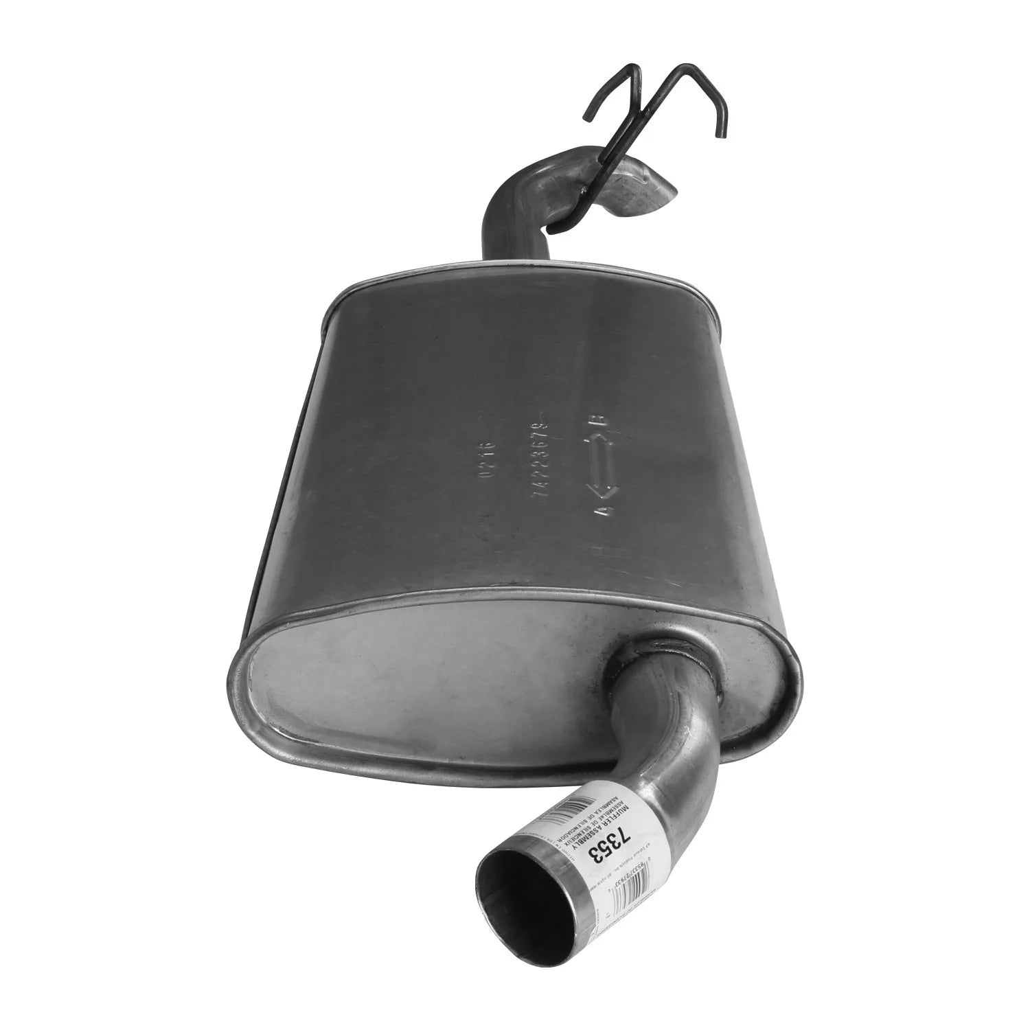 AP Exhaust 7353 1996-1999 Cadillac DeVille Exhaust Muffler Assembly