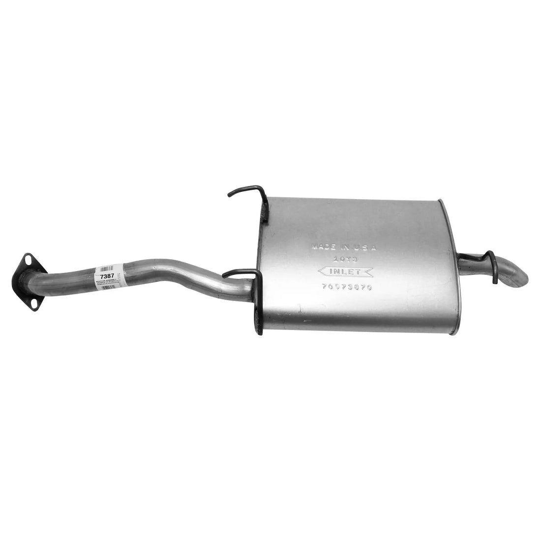 AP Exhaust 7387 2003-2005 Hyundai Accent Exhaust Muffler Assembly