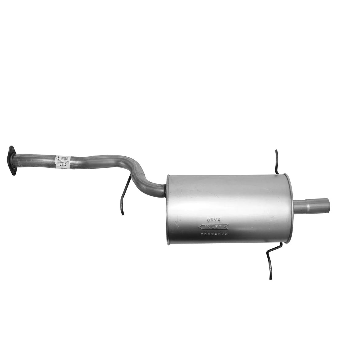 AP Exhaust 7487 1999-2001 Subaru Impreza Exhaust Muffler Assembly