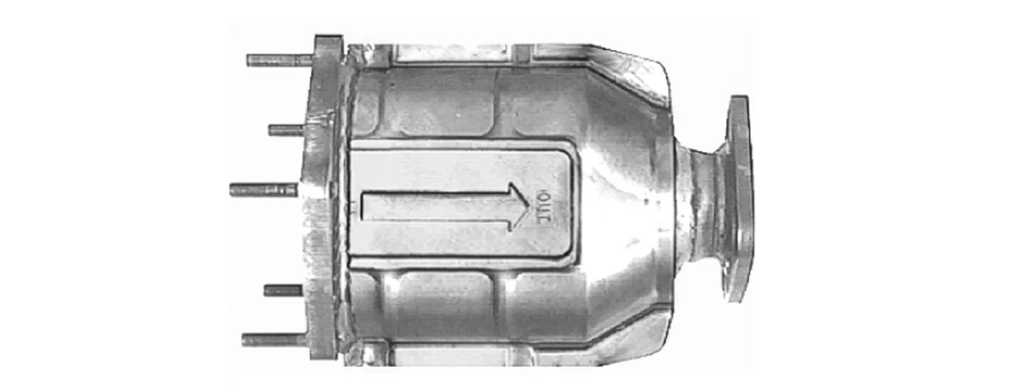 AP Exhaust 751023 2001-2003 Mazda Protege Catalytic Converter