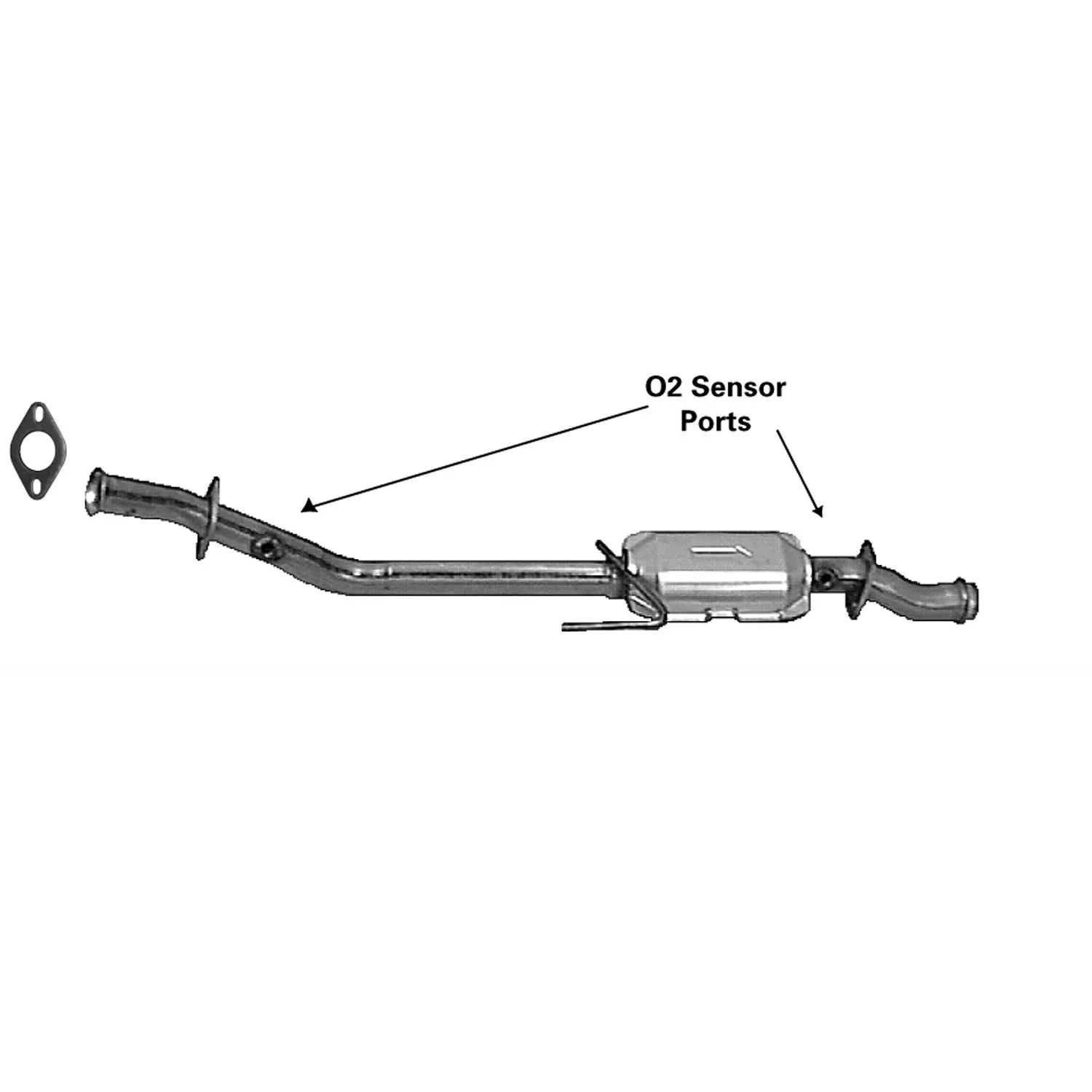 AP Exhaust 770419 1995-1997 Ford Ranger Catalytic Converter