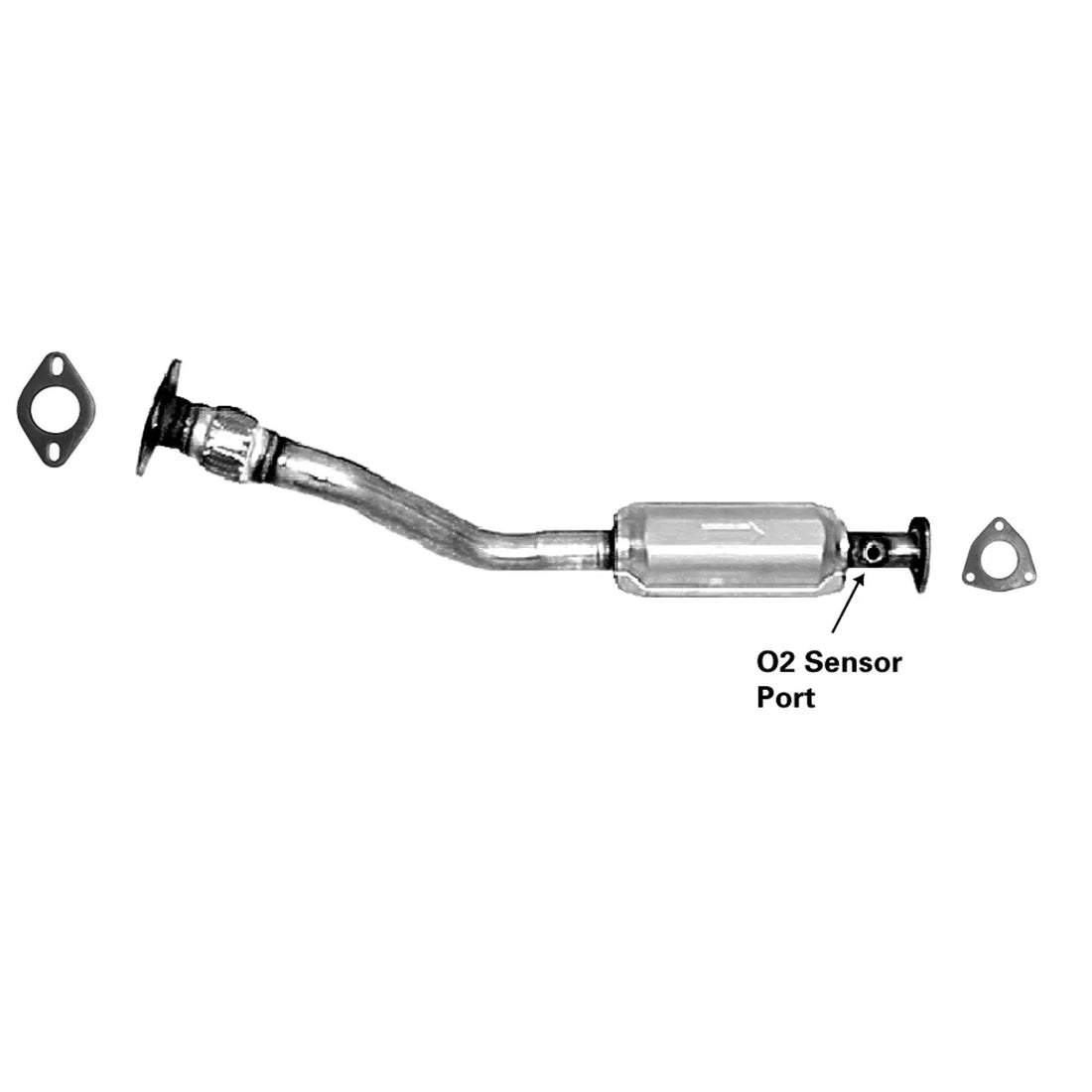 AP Exhaust 770424 1999-2005 Pontiac Grand Am Catalytic Converter