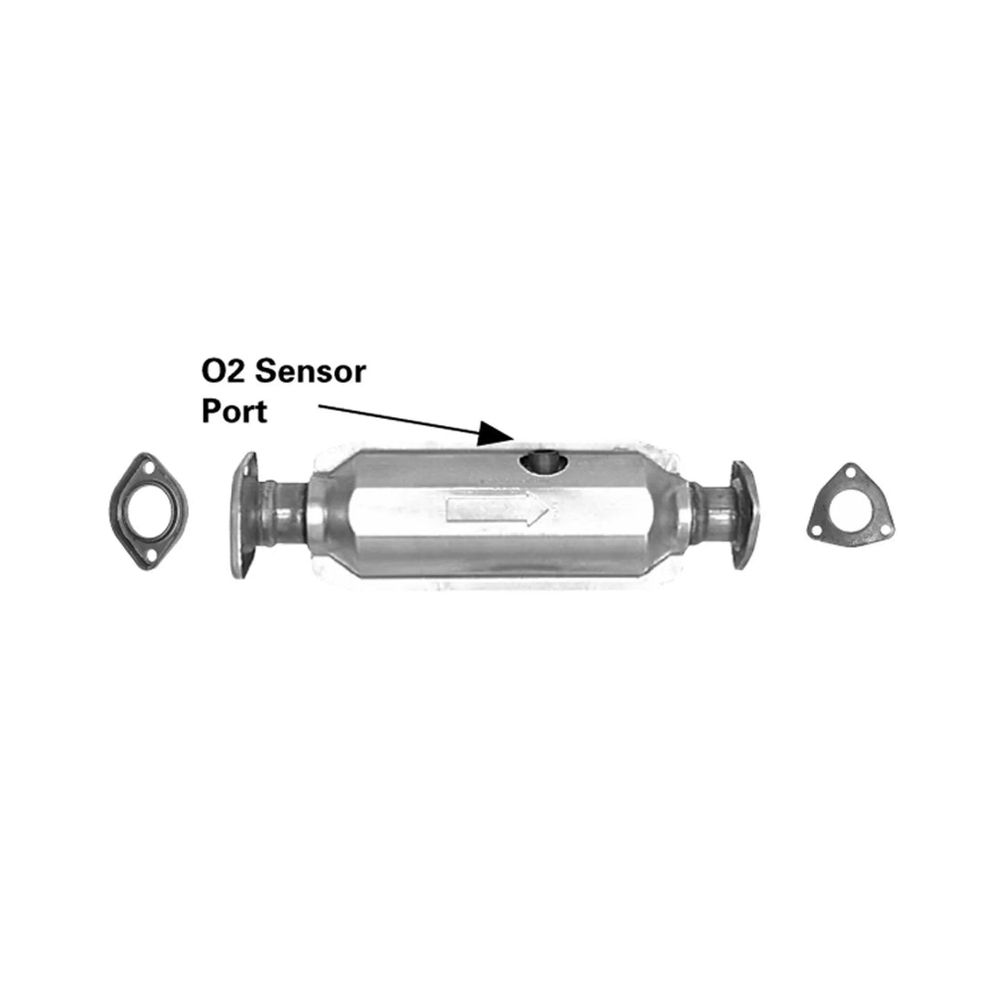 AP Exhaust 770441 1999-2000 Honda Civic Catalytic Converter