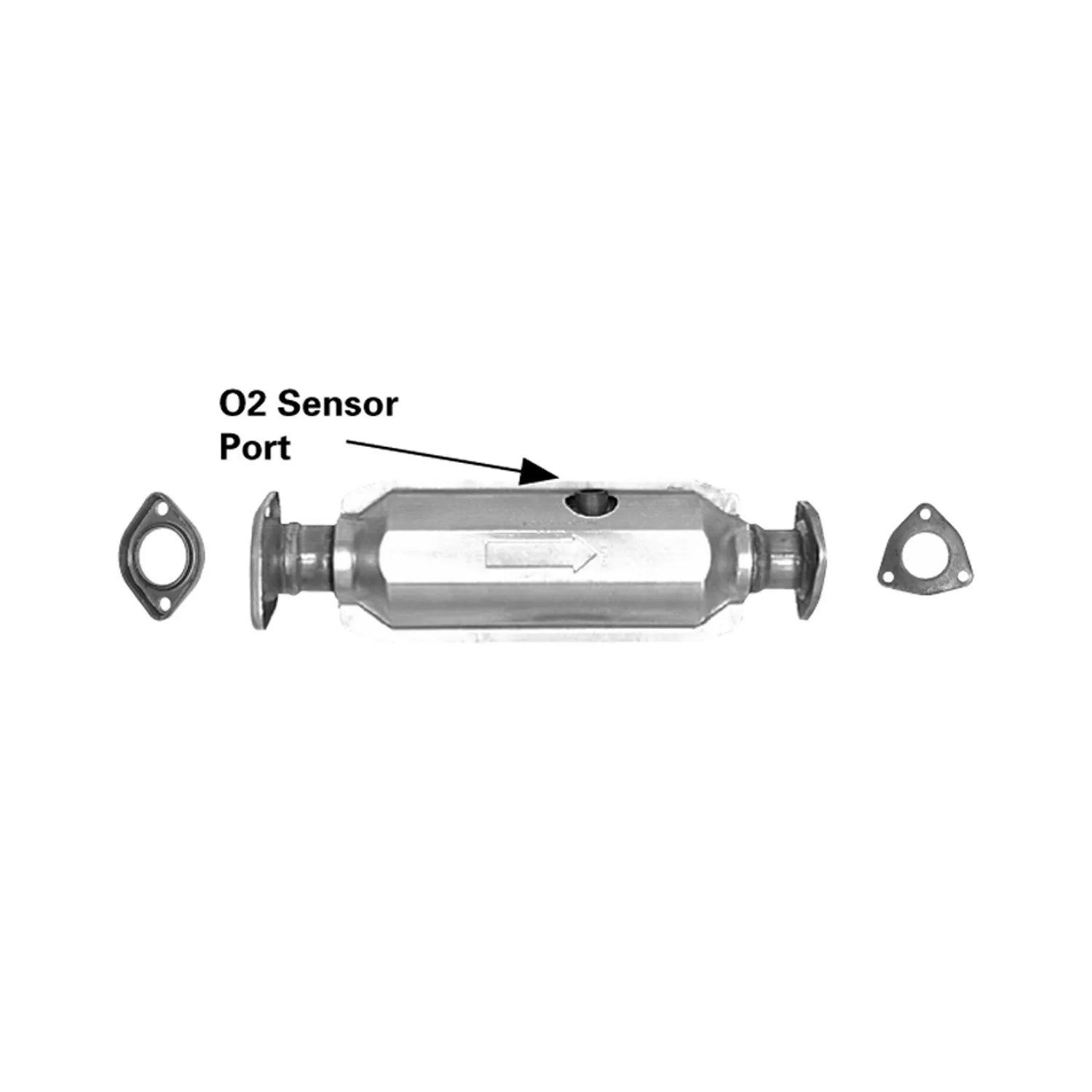 AP Exhaust 770441 1999-2000 Honda Civic Catalytic Converter