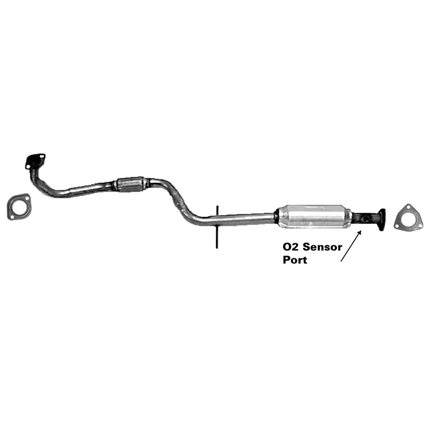AP Exhaust 770618 1999-2002 Chevrolet Cavalier Catalytic Converter