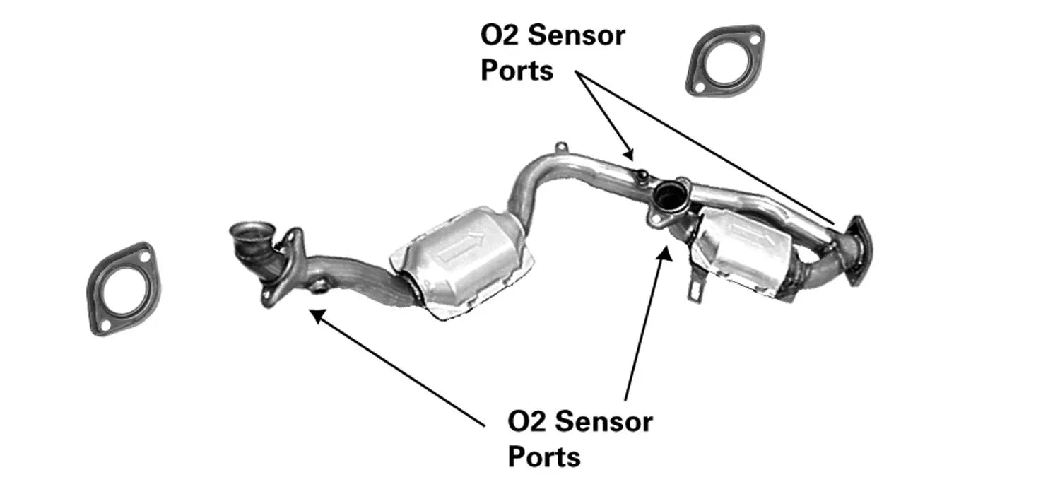 AP Exhaust 771466 1995-2002 Lincoln Continental Catalytic Converter