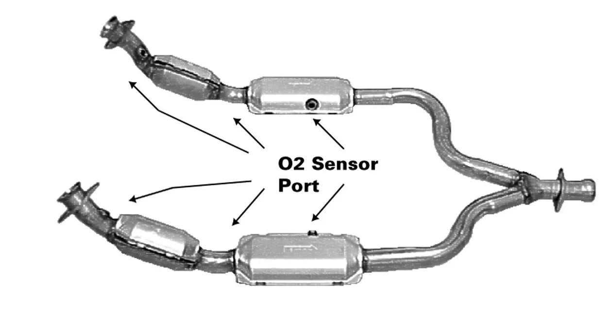 AP Exhaust 771754 1999-2004 Ford Mustang Catalytic Converter