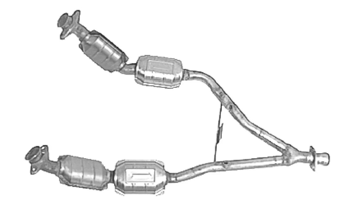 AP Exhaust 771757 1996-1998 Ford Mustang Catalytic Converter