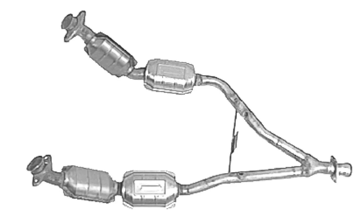 AP Exhaust 771757 1996-1998 Ford Mustang Catalytic Converter