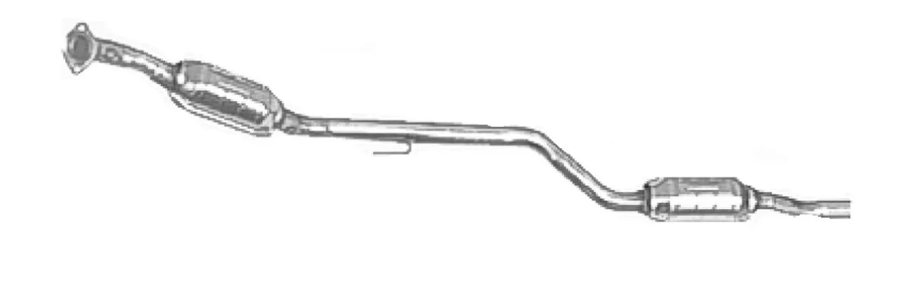 AP Exhaust 771764 2000-2003 Mercedes-Benz CL500 Catalytic Converter