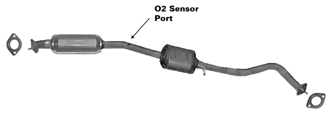 AP Exhaust 772753 1999-2000 Mazda Miata Catalytic Converter
