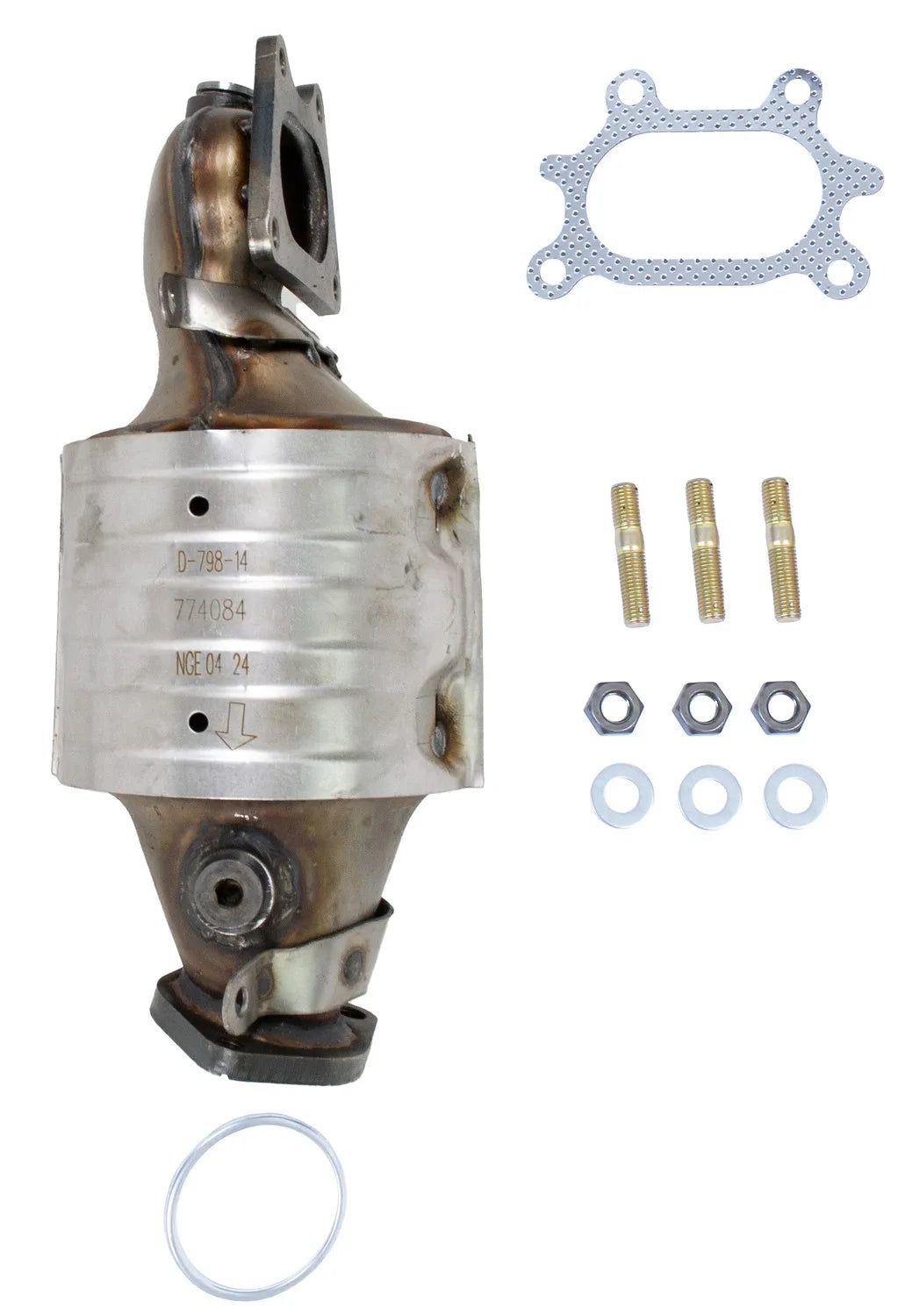 AP Exhaust 774084 2005-2010 Honda Odyssey Catalytic Converter