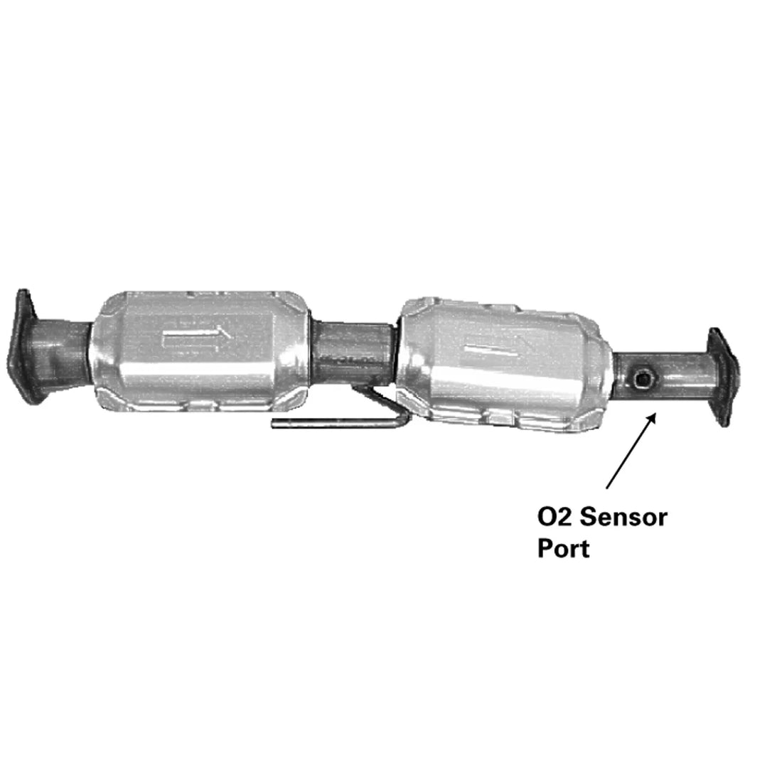 AP Exhaust 774344 1996-1997 Ford Ranger Catalytic Converter