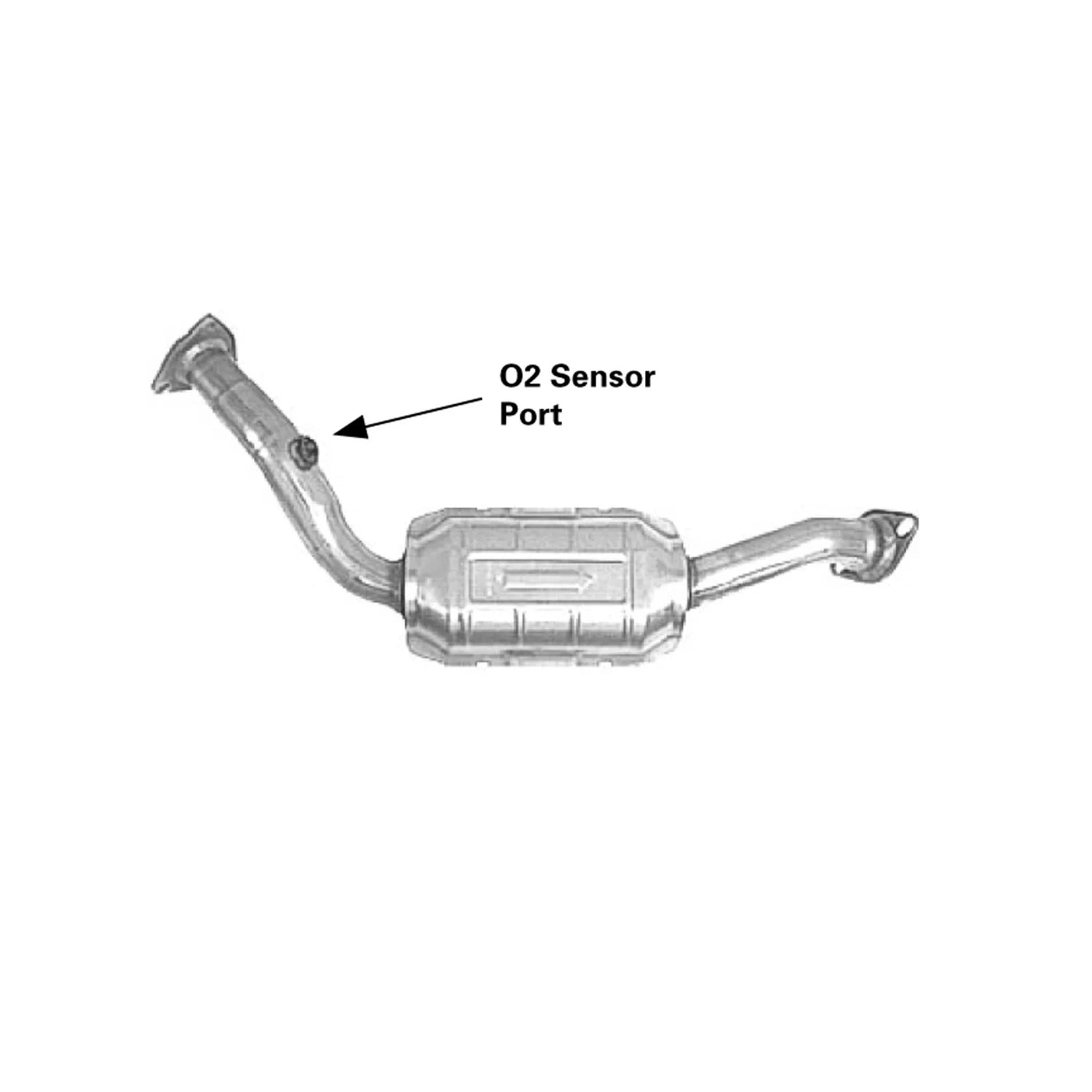 AP Exhaust 775362 1999-2004 Nissan Frontier Catalytic Converter