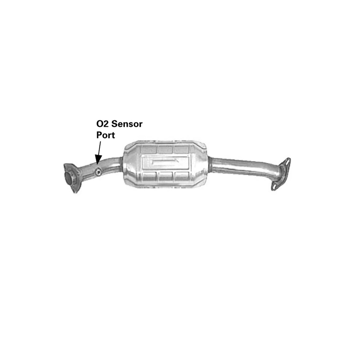 AP Exhaust 775363 1999-2004 Nissan Frontier Catalytic Converter