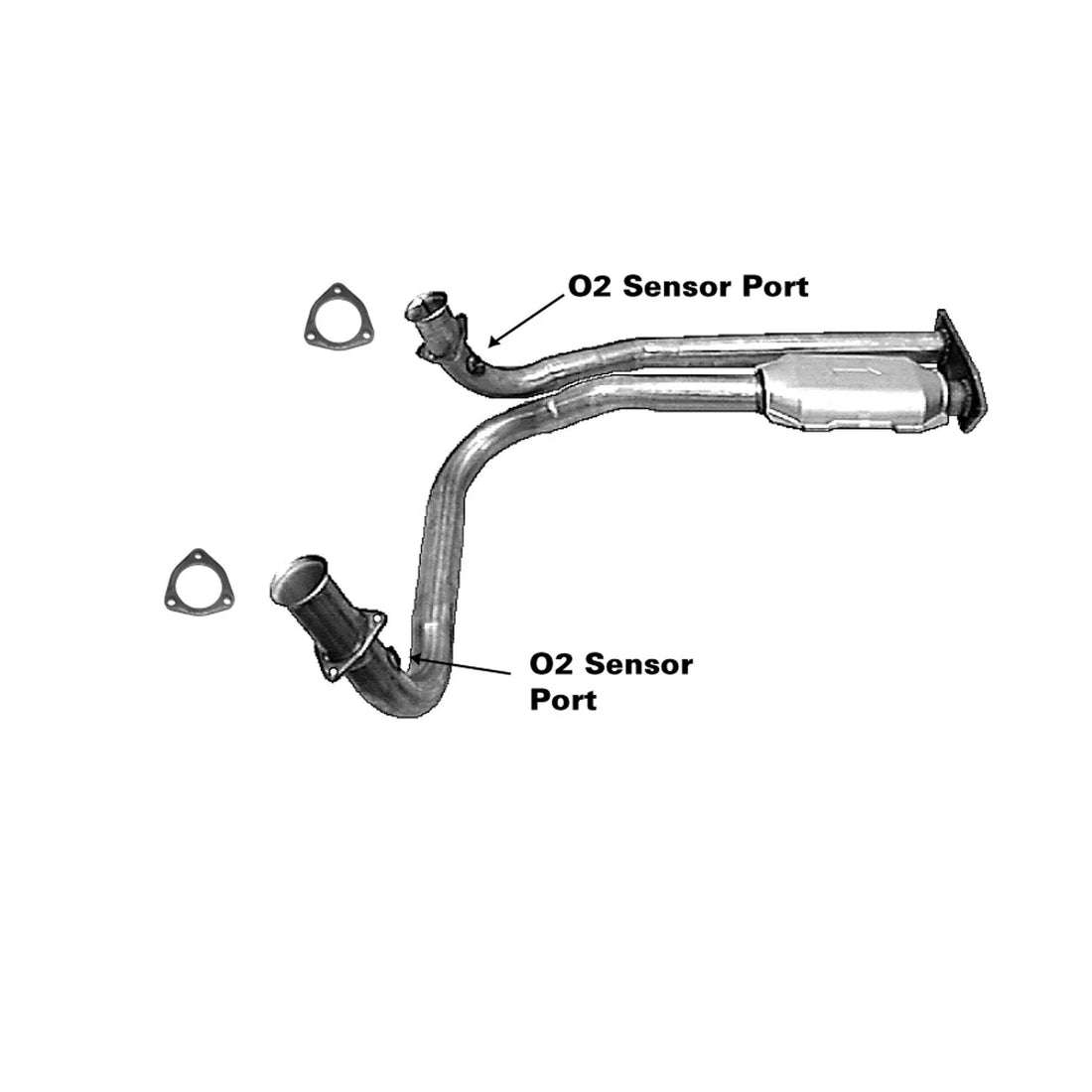AP Exhaust 776837 1996-2000 Chevrolet C2500 Catalytic Converter