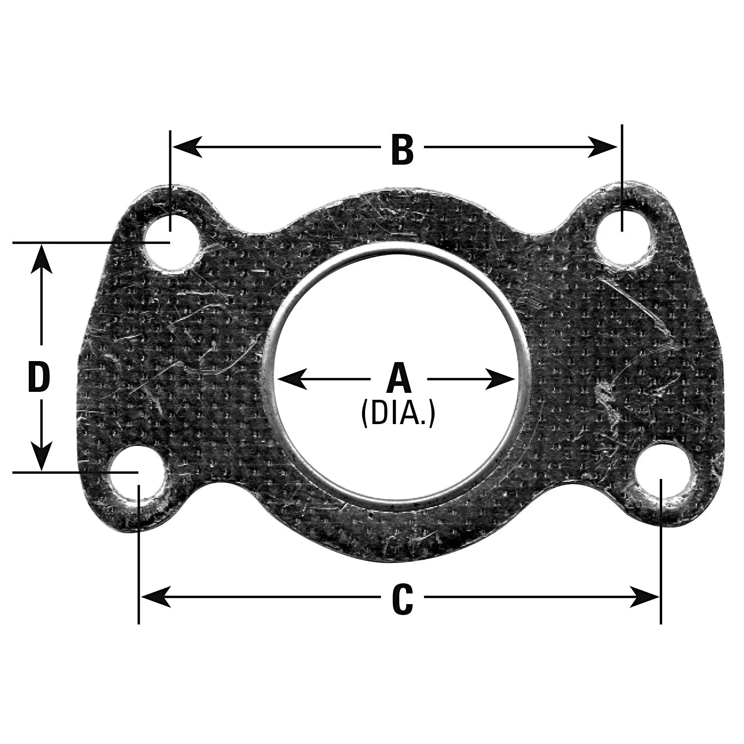 AP Exhaust 9054 1997-1999 Chevrolet Malibu Exhaust Pipe Flange Gasket