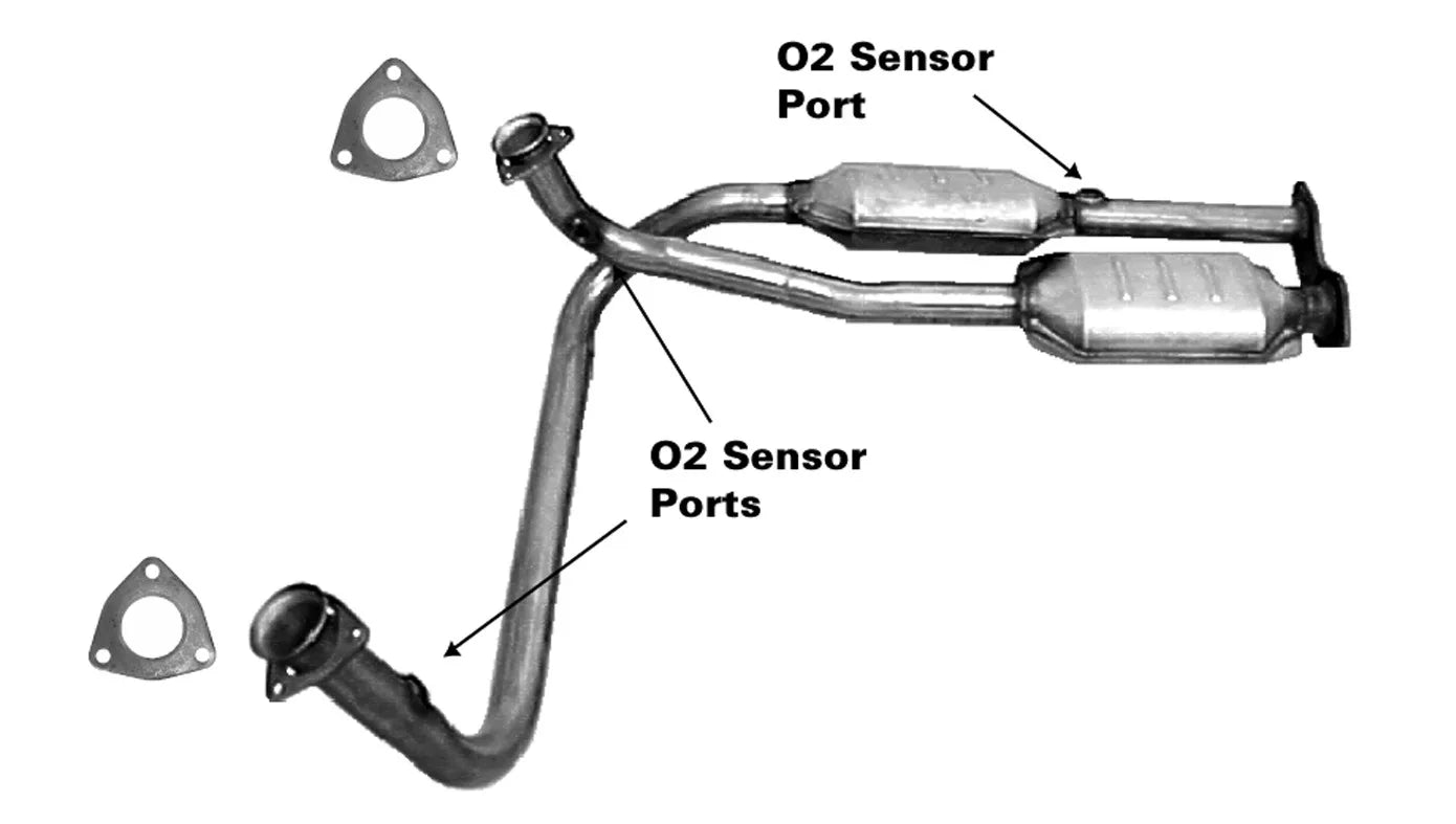 AP Exhaust 912333 1999-2000 Cadillac Escalade Catalytic Converter