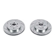 Power Stop AR82118XPR 2004-2009 Cadillac SRX Disc Brake Rotor Set