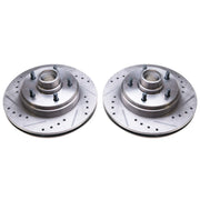 Power Stop AR8212XPR 1990-1993 GMC Safari Disc Brake Rotor Set