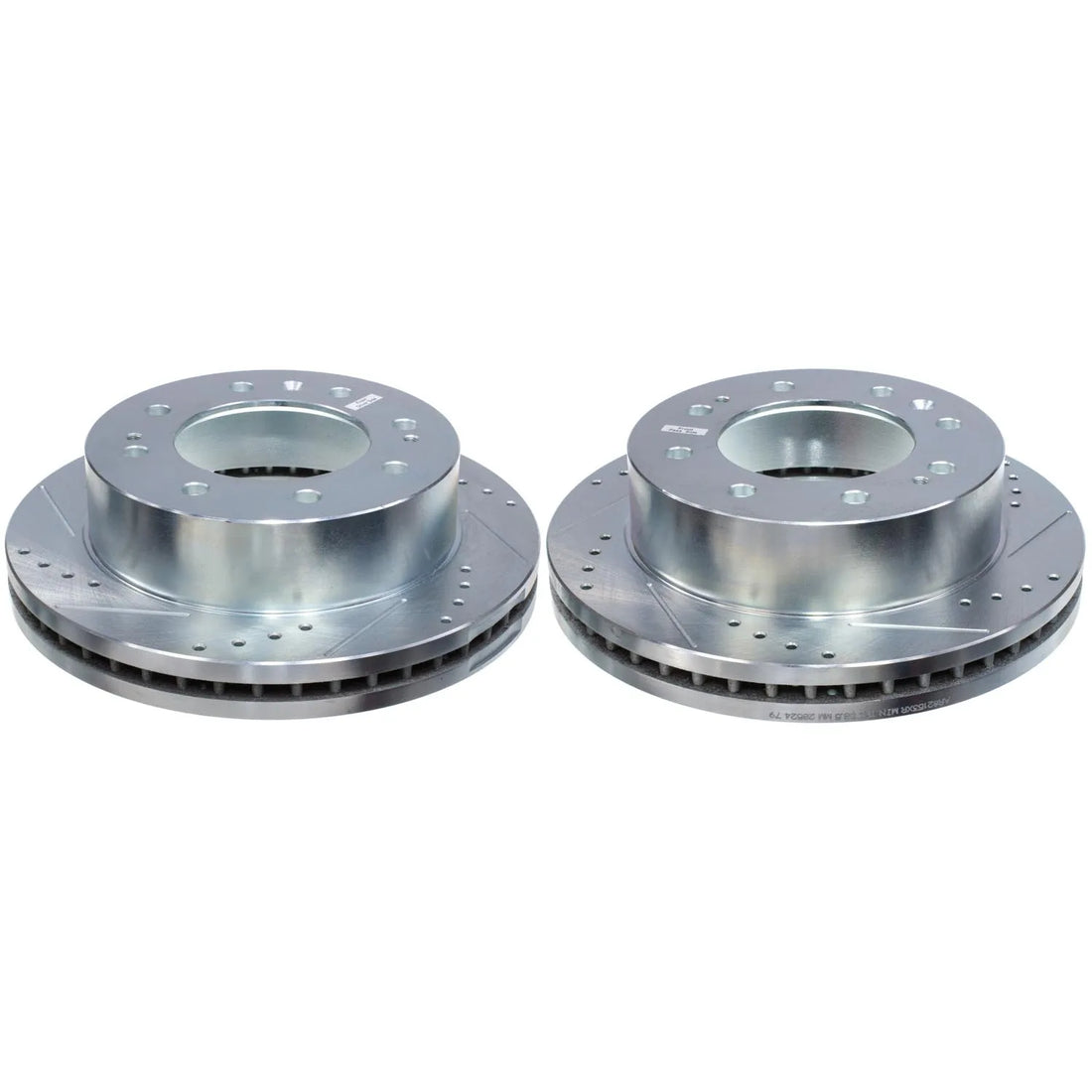 Power Stop AR82153XPR 2011-2024 Chevrolet Silverado 3500 HD Disc Brake Rotor Set
