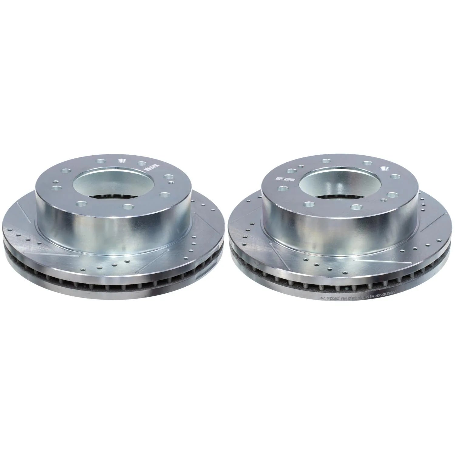 Power Stop AR82153XPR 2011-2024 Chevrolet Silverado 3500 HD Disc Brake Rotor Set